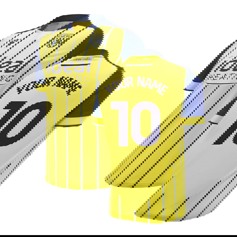 2024-2025 West Brom WBA Albion Away Shirt (Your Name)