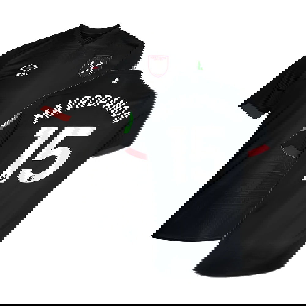 2024-2025 West Ham Away Shirt (Kids) (Mavropanos 15)