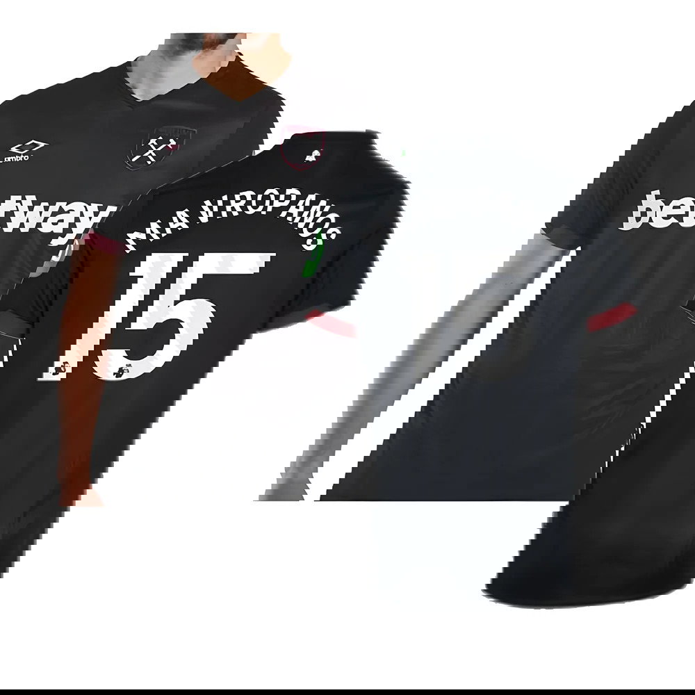 2024-2025 West Ham Away Shirt (Mavropanos 15)