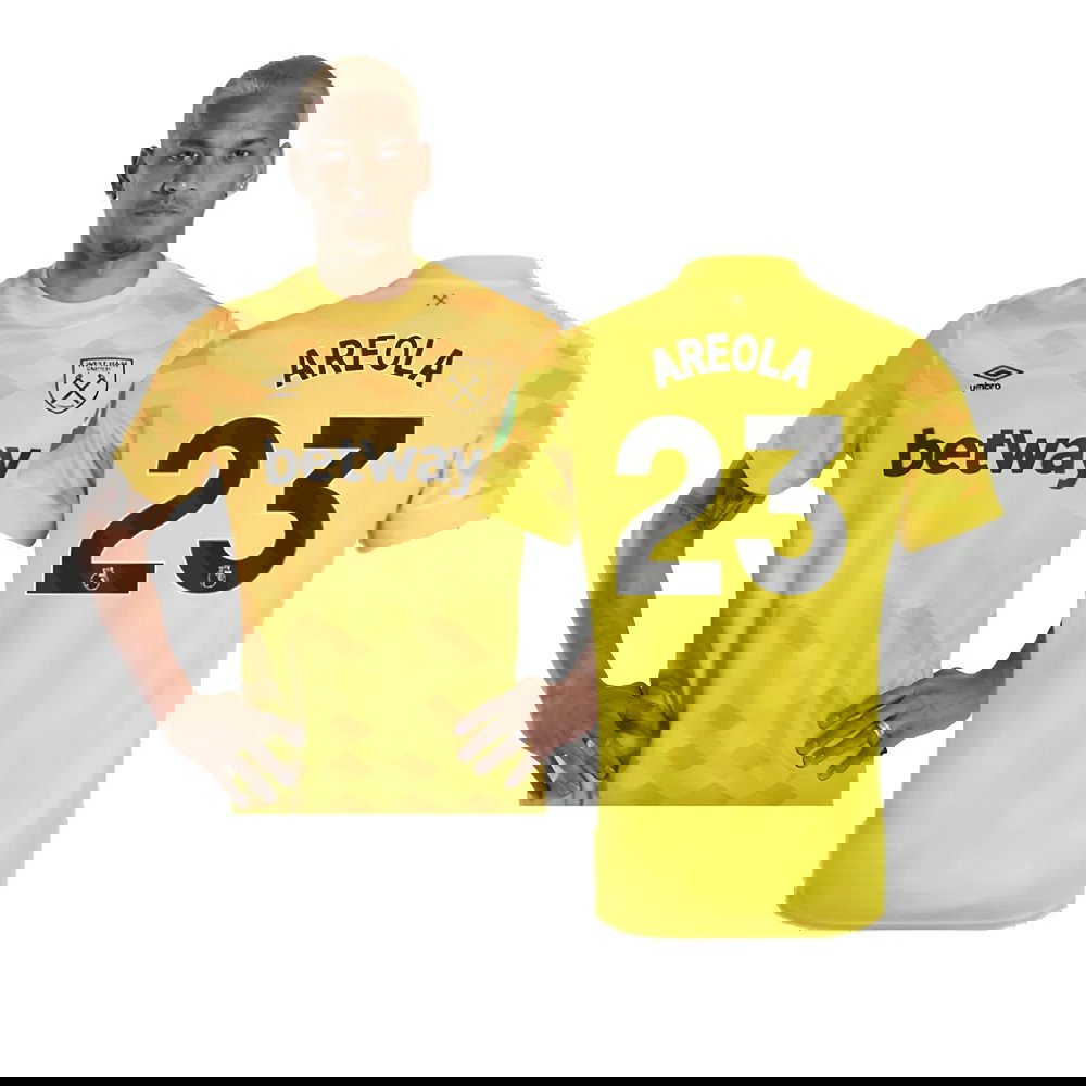 2024-2025 West Ham Goalkeeper Shirt (Yellow) (Areola 23)