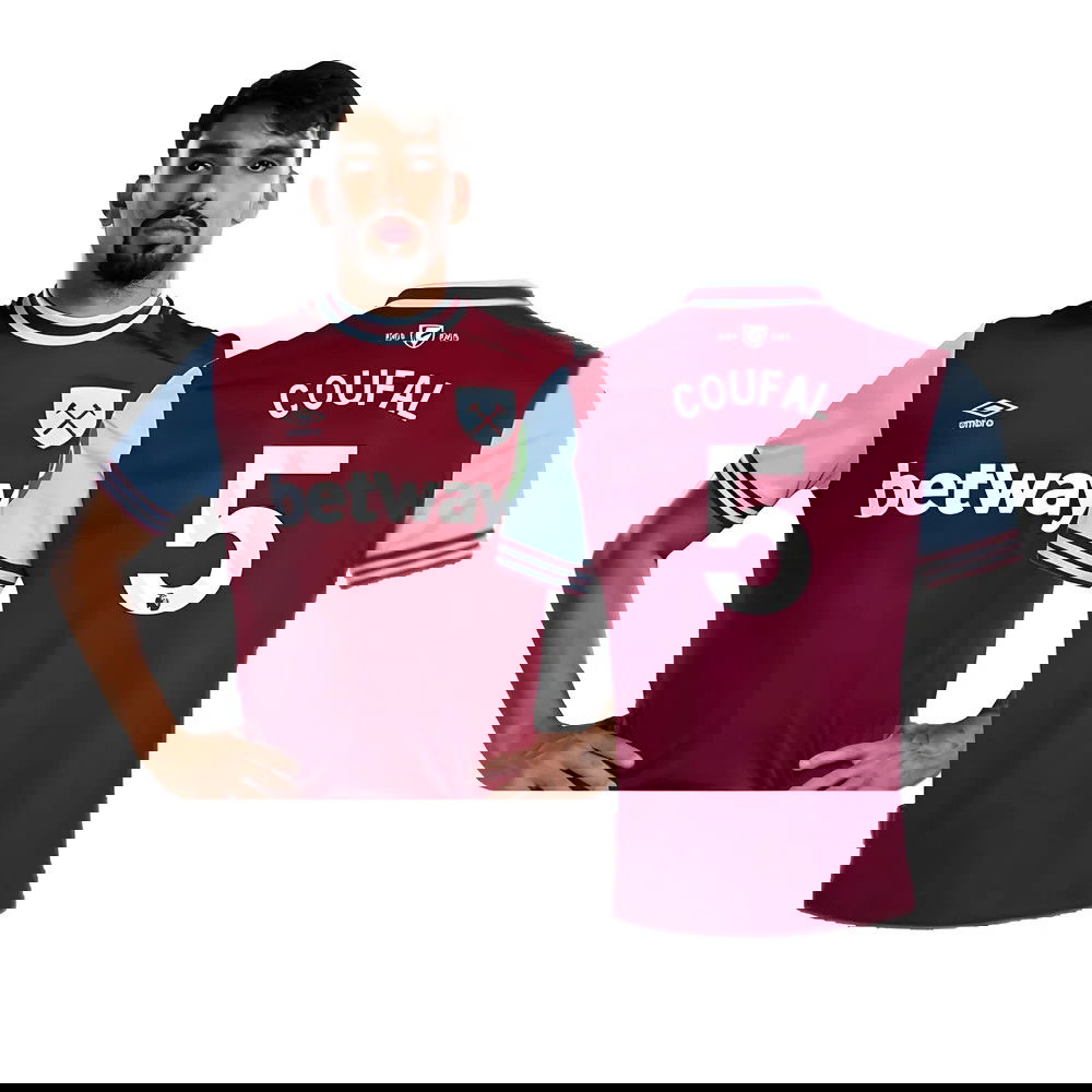2024-2025 West Ham Home Shirt (Coufal 5)