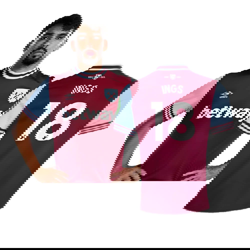 2024-2025 West Ham Home Shirt (Ings 18)