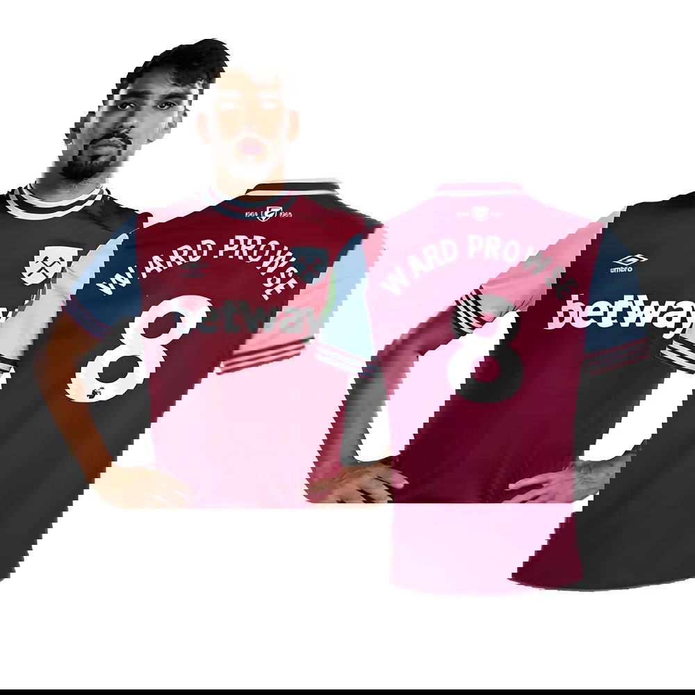 2024-2025 West Ham Home Shirt (Ward Prowse 8)