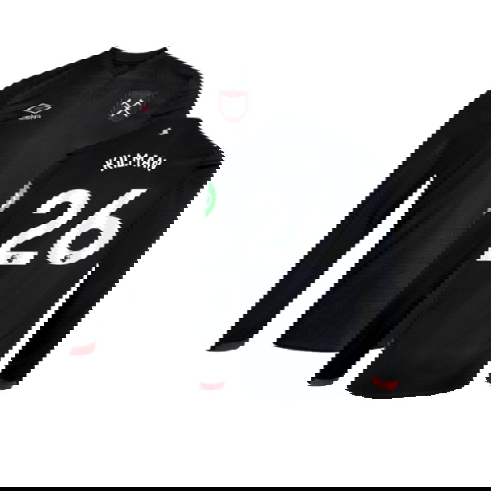 2024-2025 West Ham Long Sleeve Away Shirt (Kids) (Kilman 26)