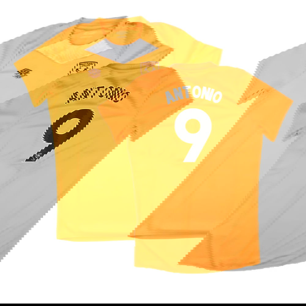 2024-2025 West Ham Training Jersey (Orange) - Kids (Antonio 9)