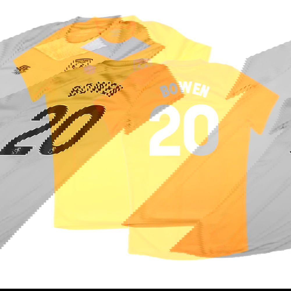 2024-2025 West Ham Training Jersey (Orange) - Kids (Bowen 20)