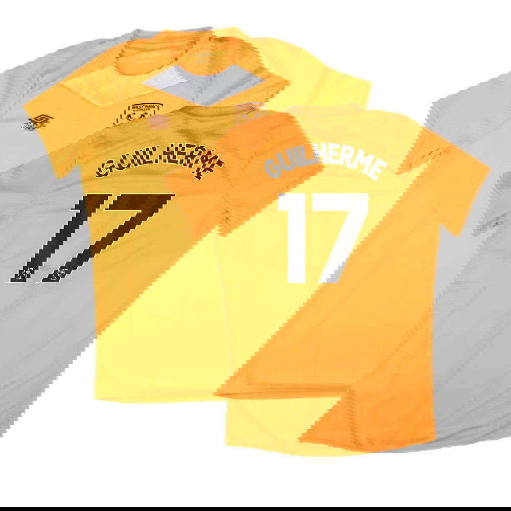 2024-2025 West Ham Training Jersey (Orange) - Kids (Guilherme 17)