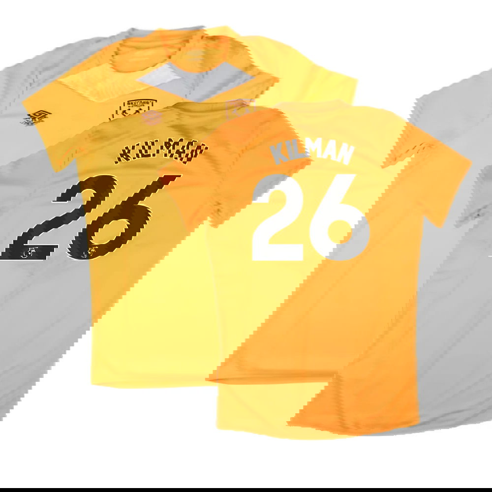 2024-2025 West Ham Training Jersey (Orange) - Kids (Kilman 26)