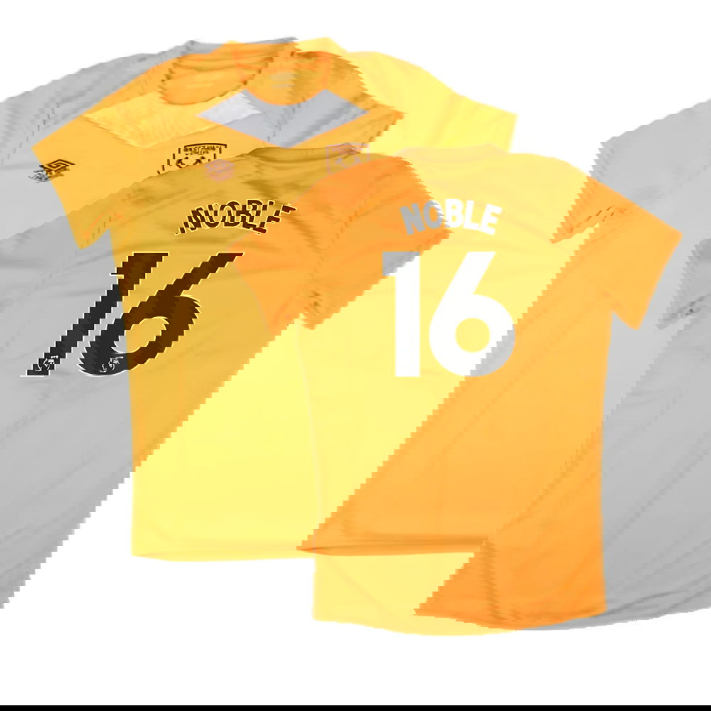 2024-2025 West Ham Training Jersey (Orange) - Kids (Noble 16)