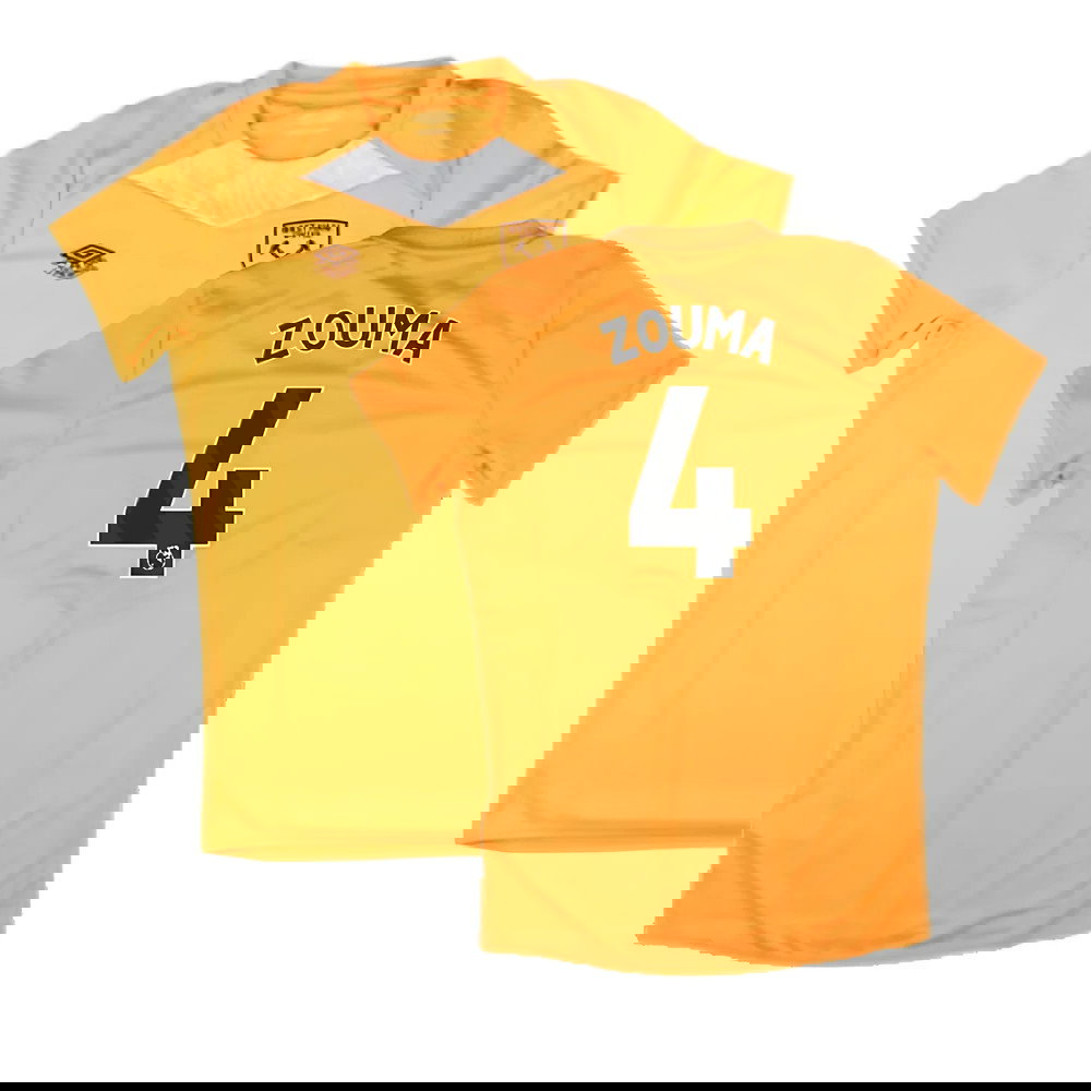 2024-2025 West Ham Training Jersey (Orange) - Kids (Zouma 4)