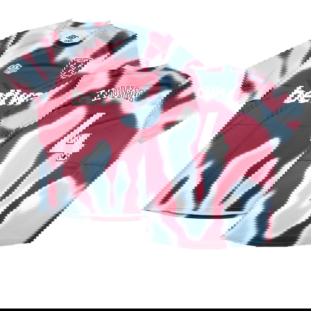 2024-2025 West Ham Warm Up Jersey (New Claret) (Zouma 4)