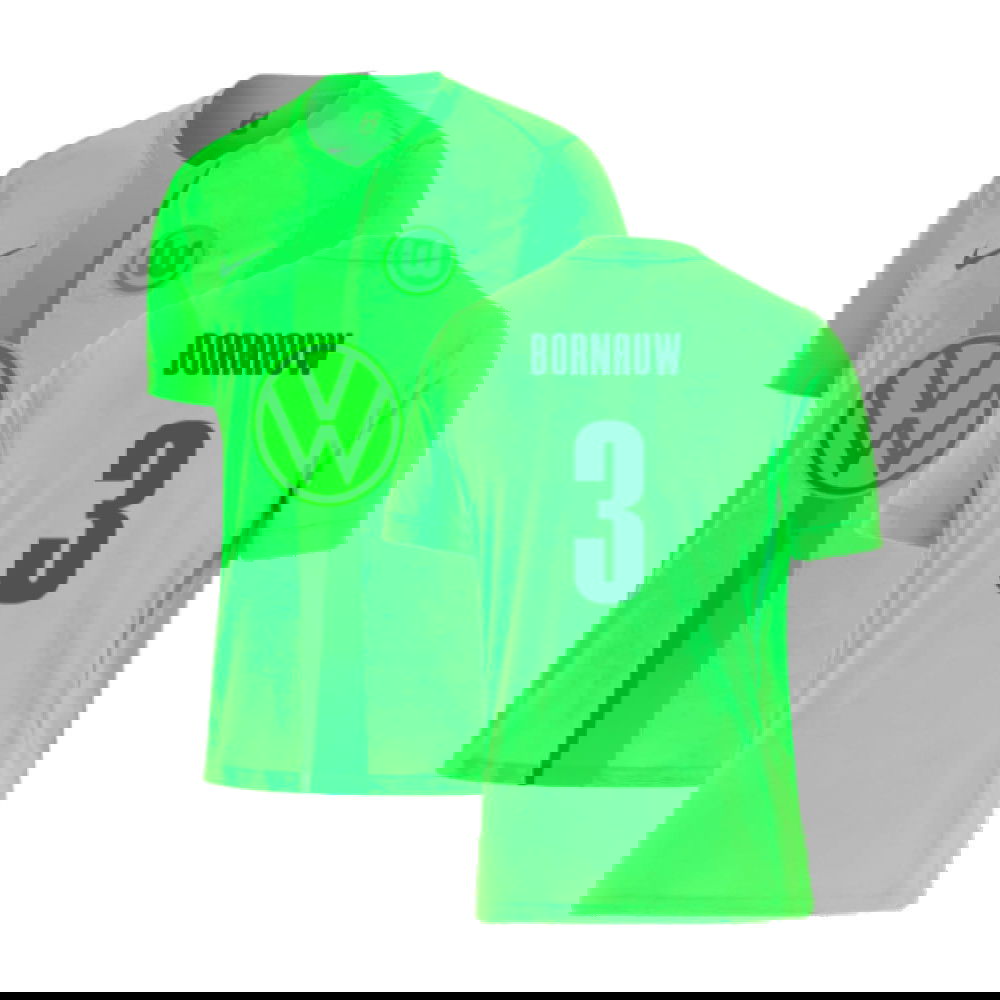 2024-2025 Wolfsburg Home Shirt (Bornauw 3)