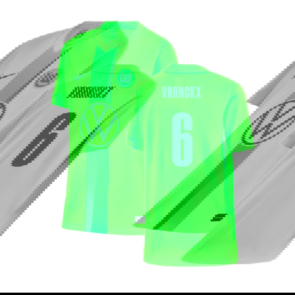 2024-2025 Wolfsburg Home Shirt (Kids) (Vranckx 6)