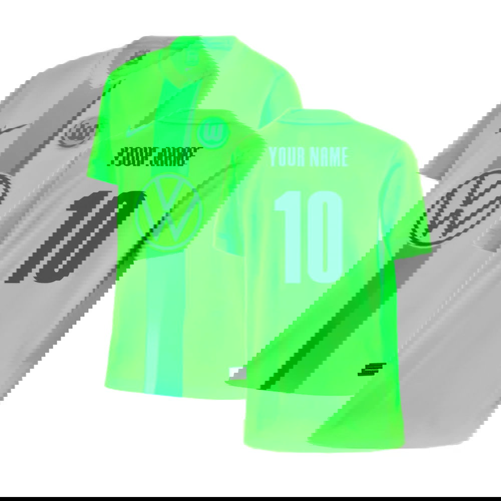 2024-2025 Wolfsburg Home Shirt (Kids) (Your Name)