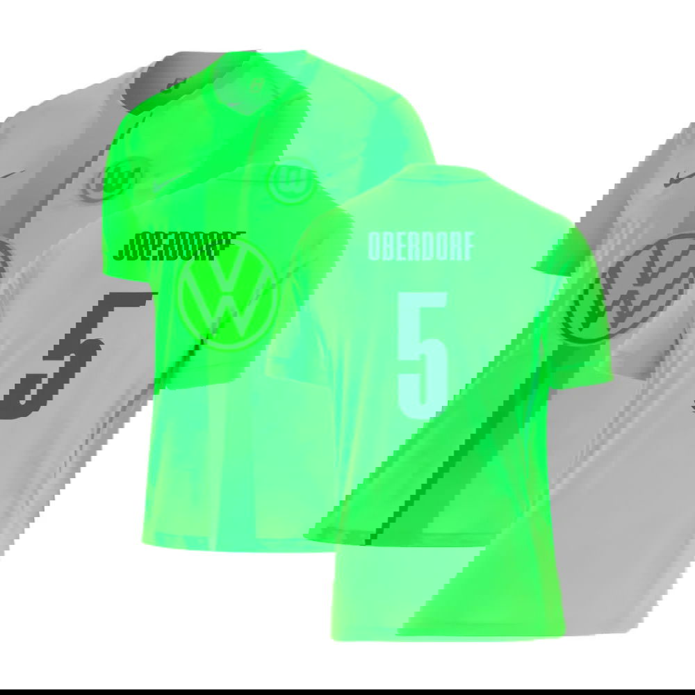 2024-2025 Wolfsburg Home Shirt (Oberdorf 5)