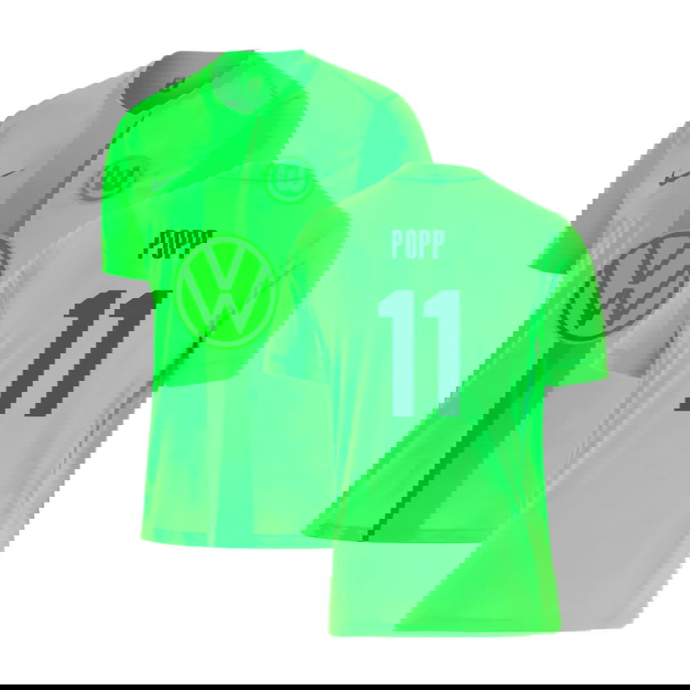 2024-2025 Wolfsburg Home Shirt (Popp 11)