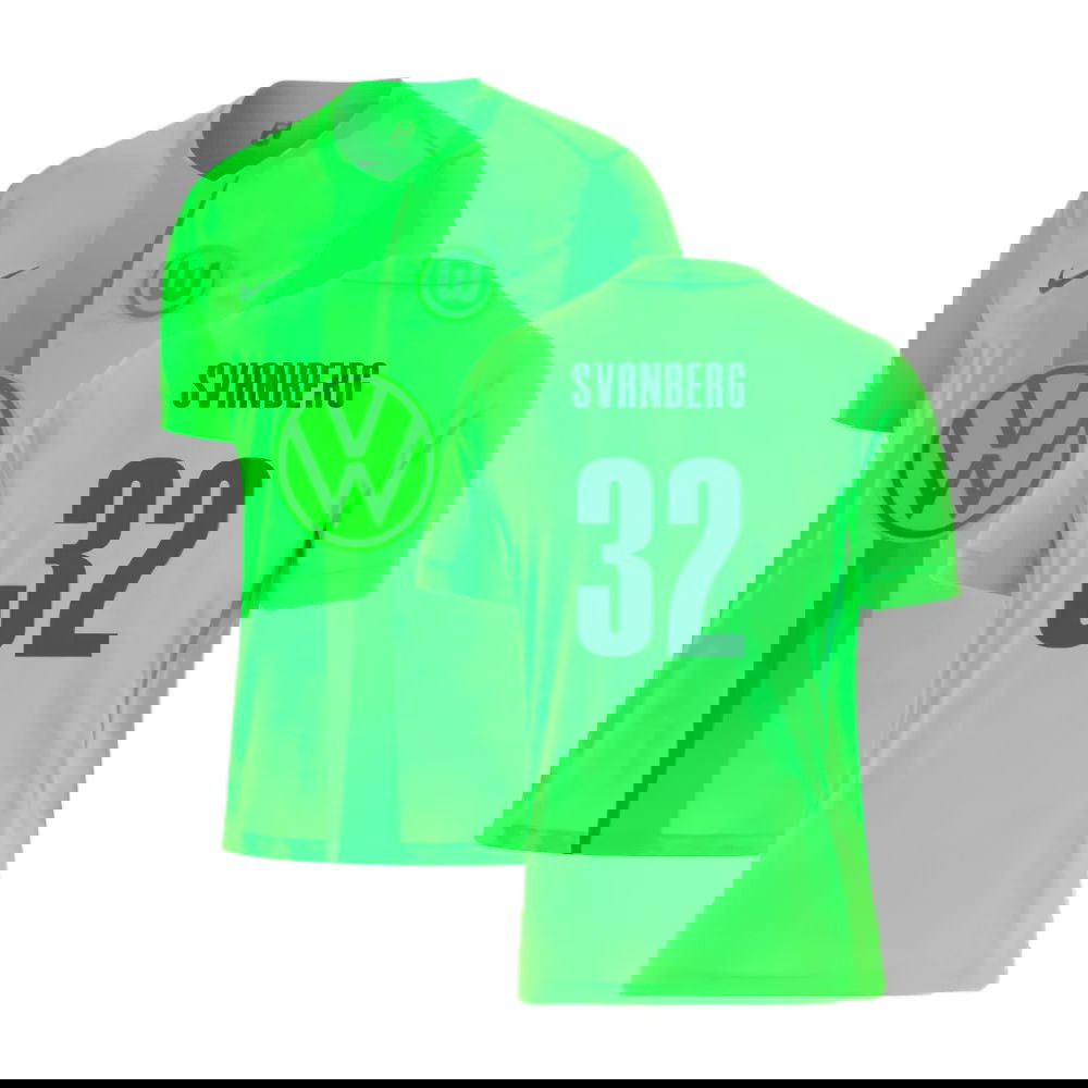 2024-2025 Wolfsburg Home Shirt (Svanberg 32)