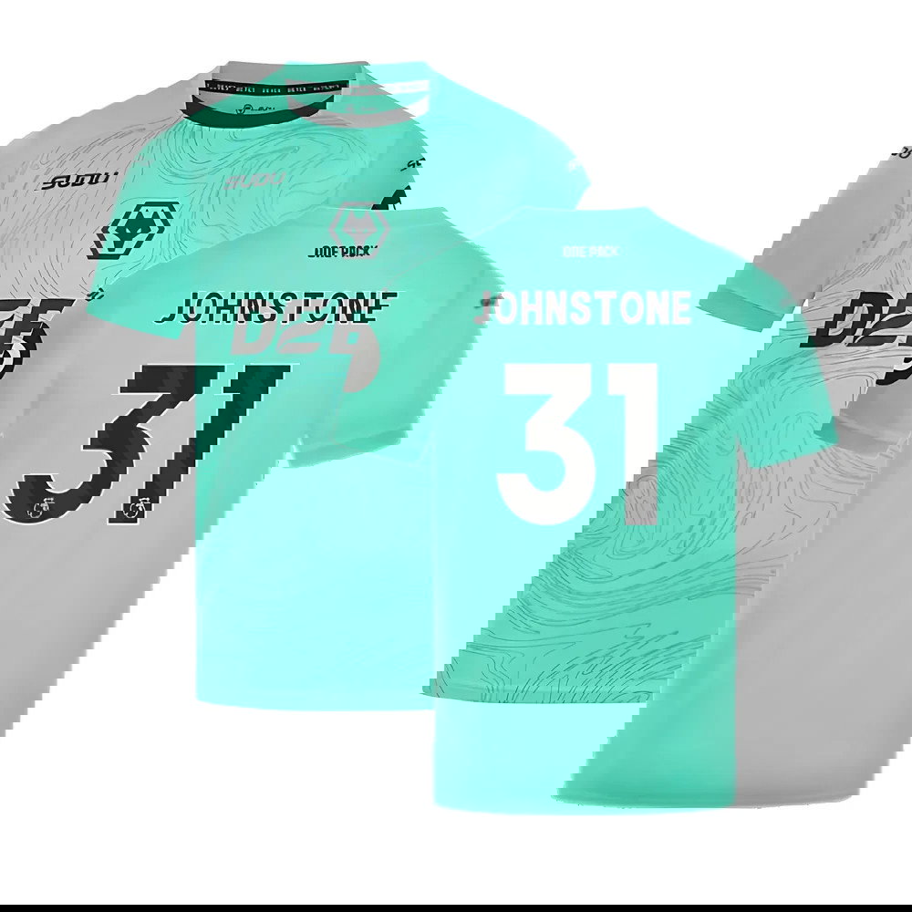 2024-2025 Wolves Goalkeeper Shirt - Eclipse (Johnstone 31)