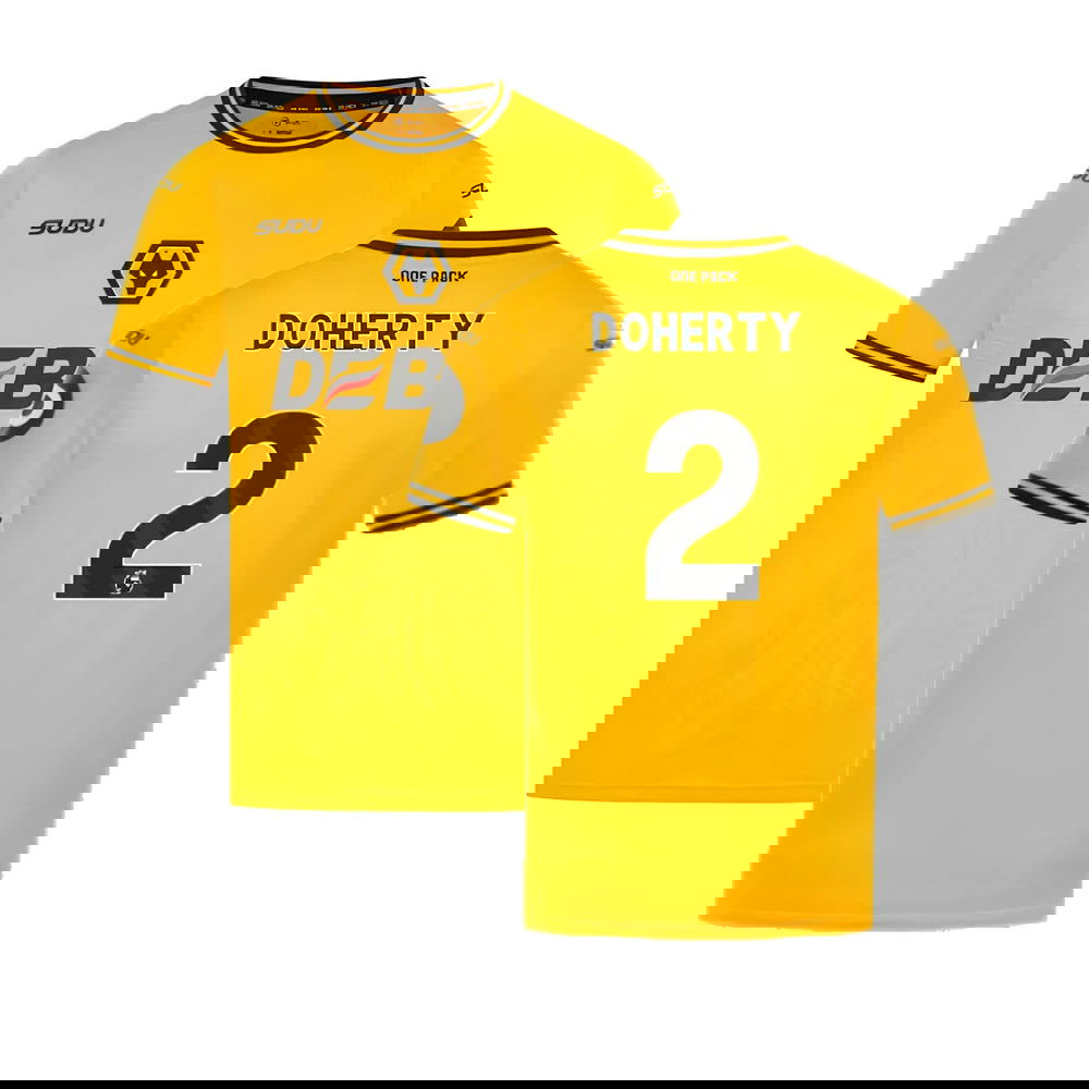 2024-2025 Wolves Home Shirt (Doherty 2)