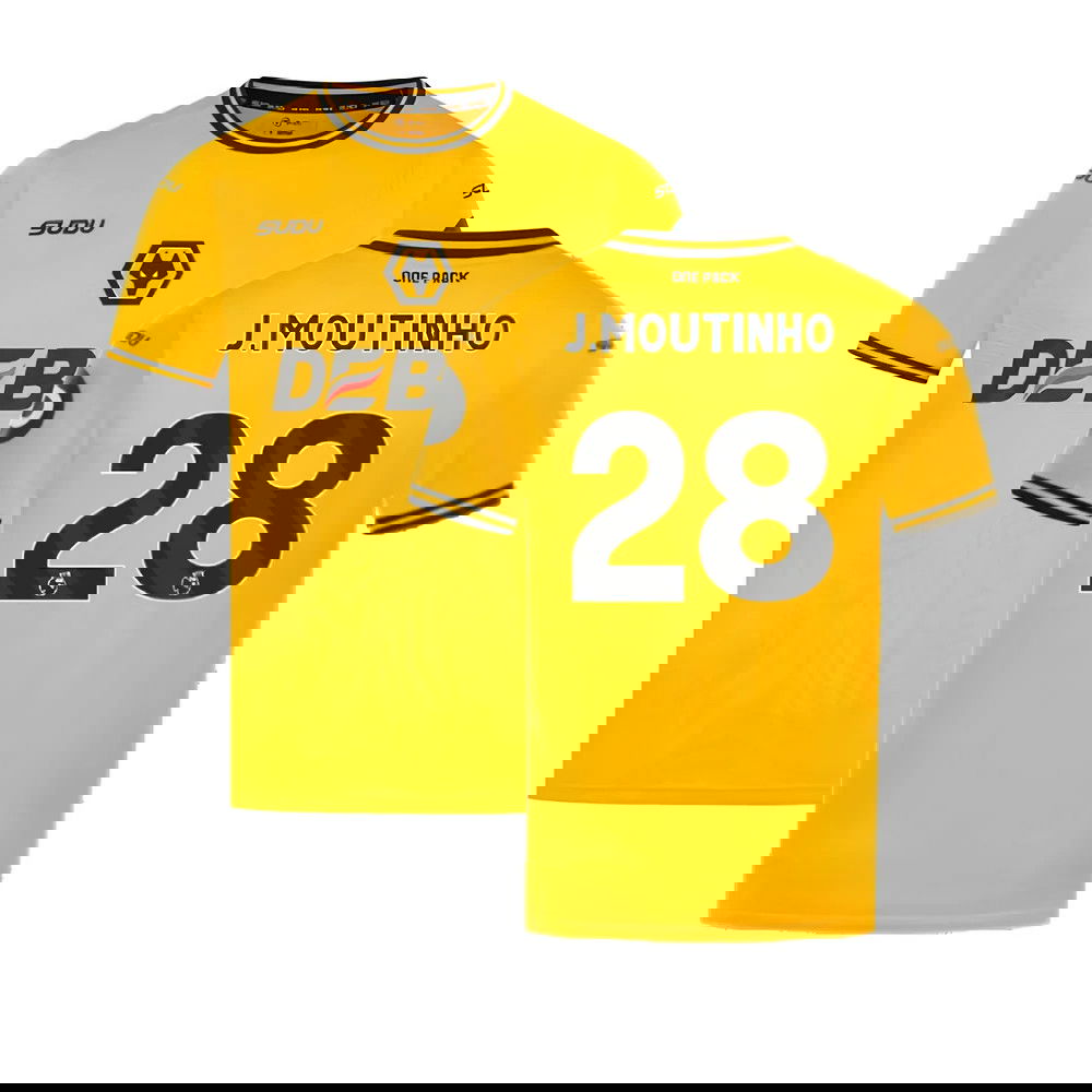 2024-2025 Wolves Home Shirt (J.Moutinho 28)