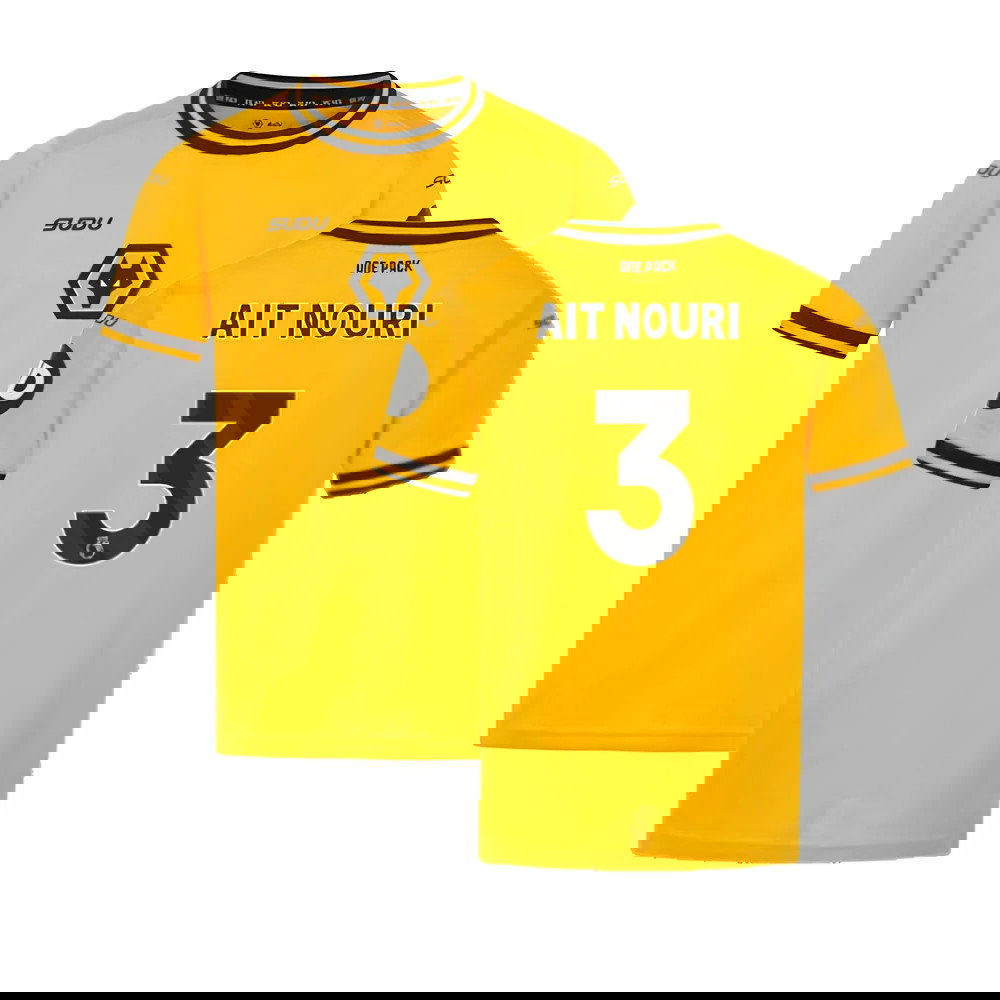 2024-2025 Wolves Home Shirt (Kids) (Ait Nouri 3)
