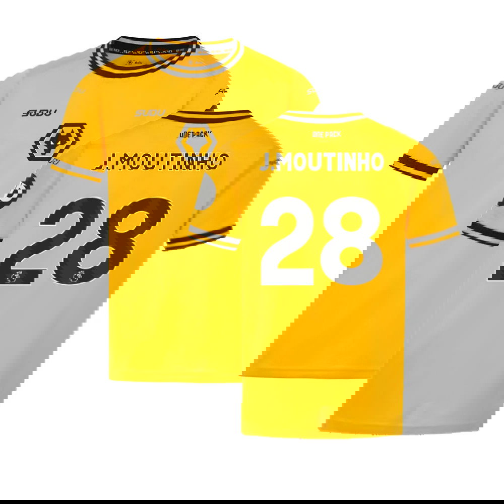 2024-2025 Wolves Home Shirt (Kids) (J.Moutinho 28)