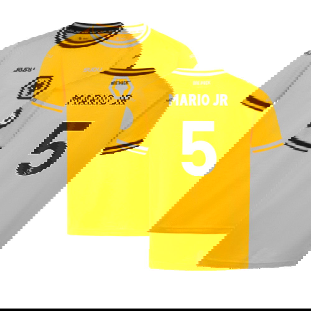 2024-2025 Wolves Home Shirt (Kids) (Mario JR 5)
