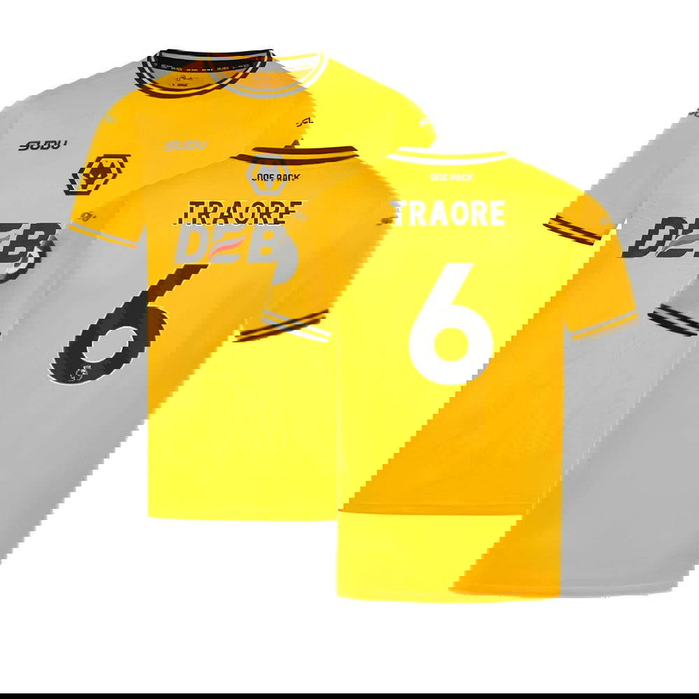 2024-2025 Wolves Home Shirt (Traore 6)