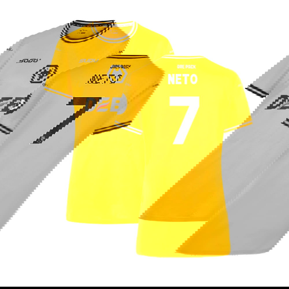 2024-2025 Wolves Home Shirt (Womens) (Neto 7)