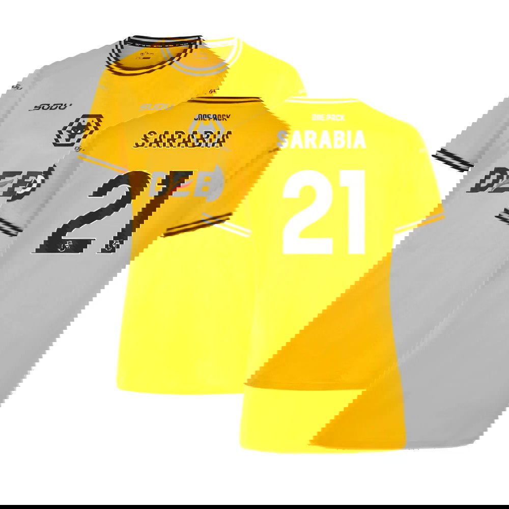 2024-2025 Wolves Home Shirt (Womens) (Sarabia 21)