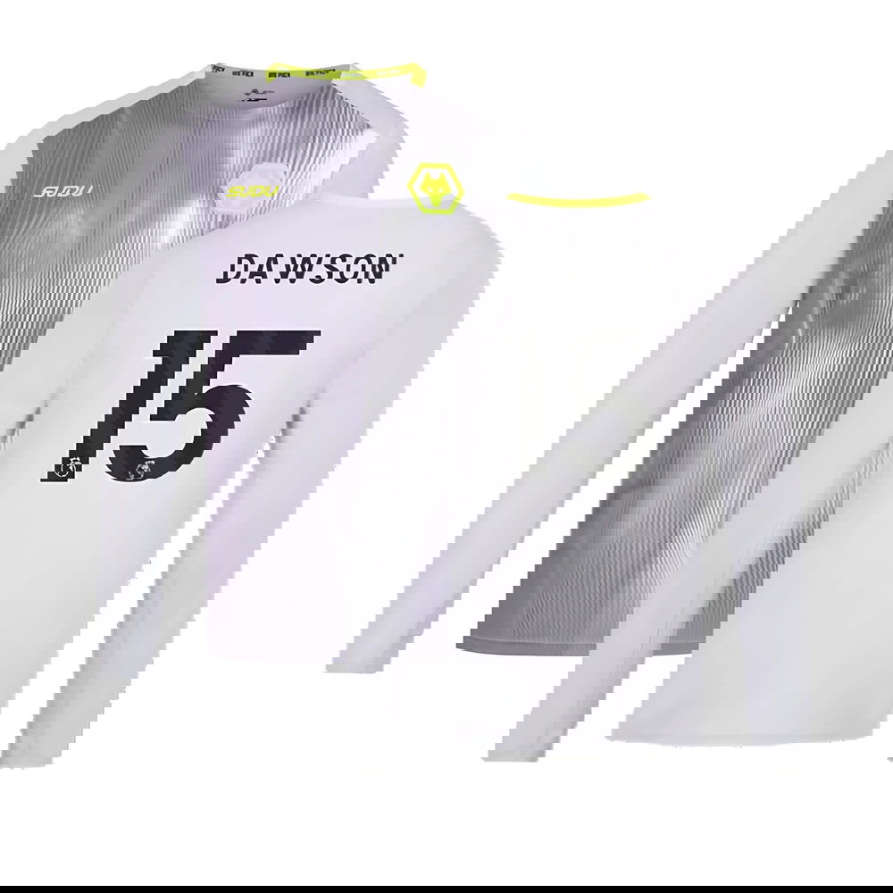 2024-2025 Wolves Players Training Long Sleeved Tee (Grey) (Dawson 15)