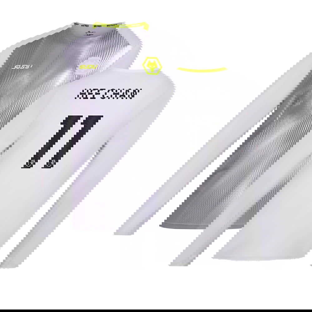 2024-2025 Wolves Players Training Long Sleeved Tee (Grey) (Hee Chan 11)