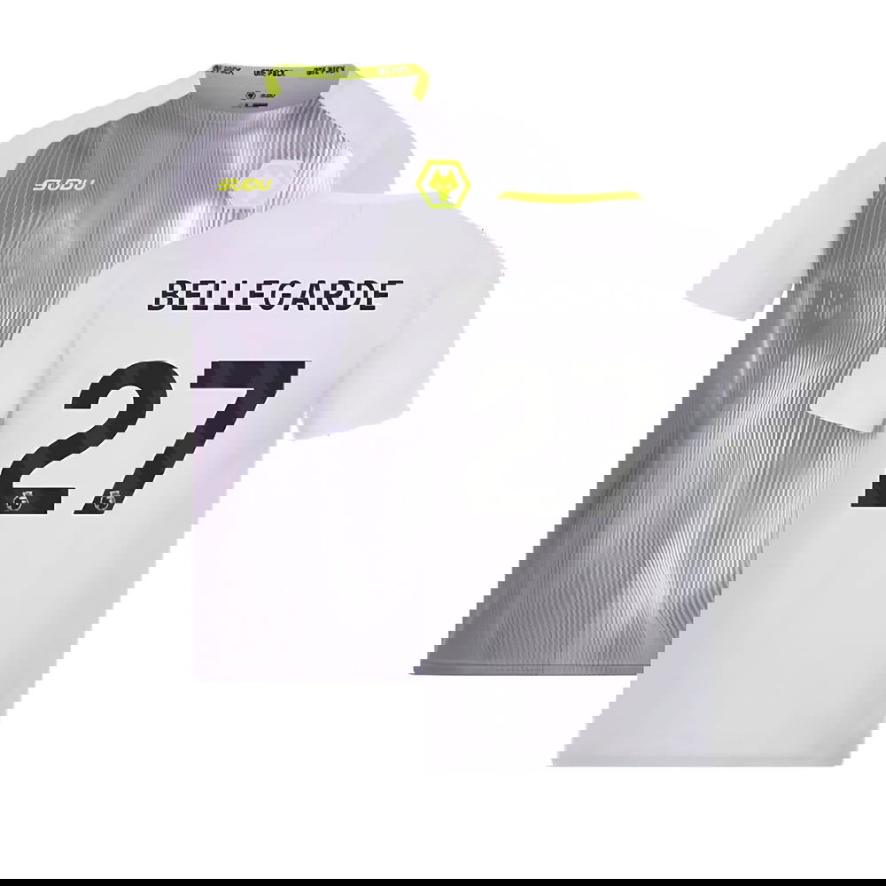 2024-2025 Wolves Players Training Shirt (Grey) (Bellegarde 27)