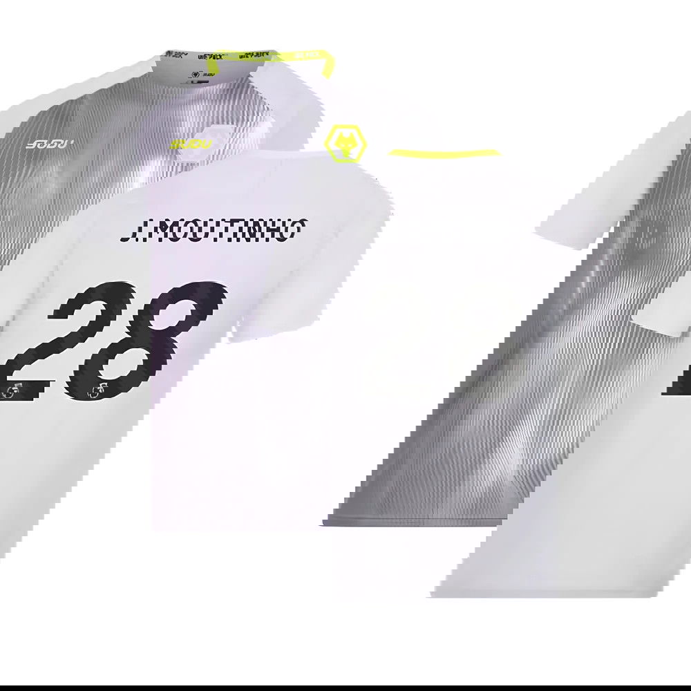 2024-2025 Wolves Players Training Shirt (Grey) (J.Moutinho 28)