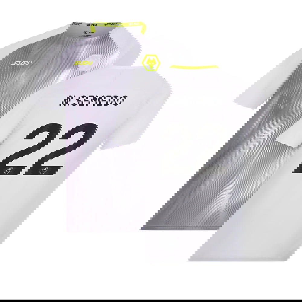 2024-2025 Wolves Players Training Shirt (Grey) (N.Semedo 22)