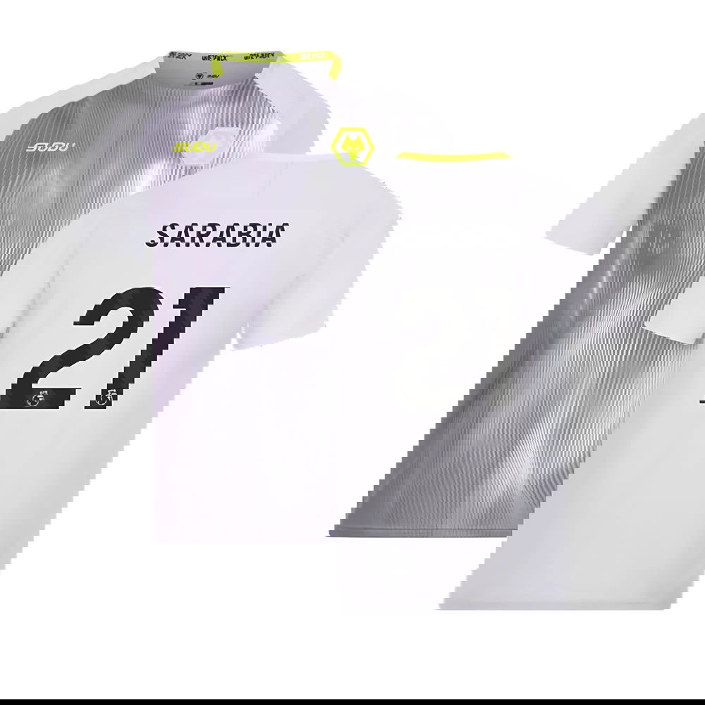 2024-2025 Wolves Players Training Shirt (Grey) (Sarabia 21)