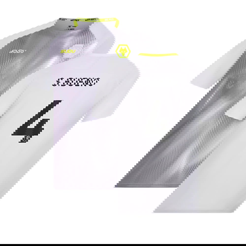 2024-2025 Wolves Players Training Shirt (Grey) (S.Bueno 4)