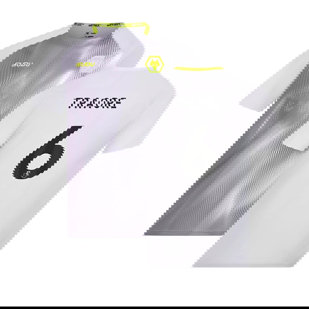 2024-2025 Wolves Players Training Shirt (Grey) (Traore 6)