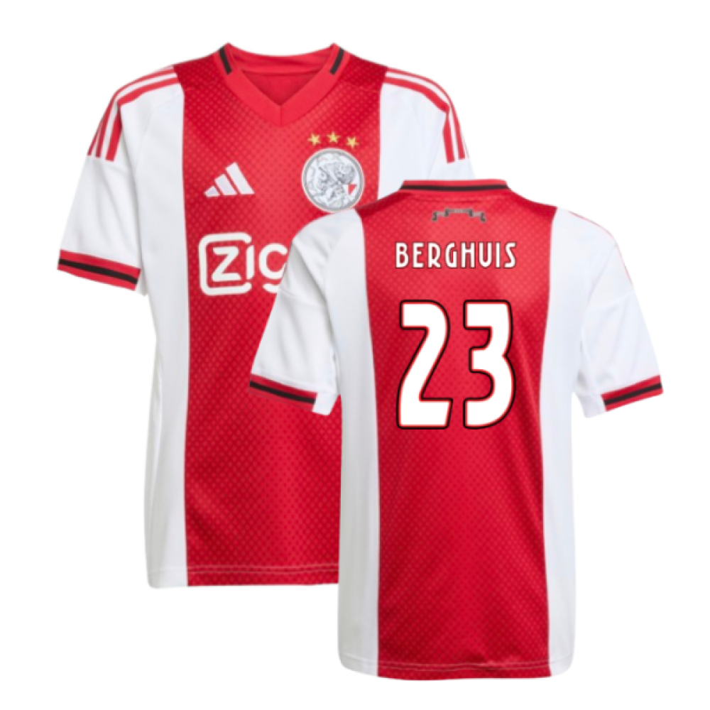 2025-2026 Ajax Home Shirt (Kids) (Berghuis 23)