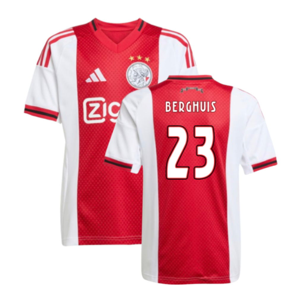 2025-2026 Ajax Home Shirt (Kids) (Berghuis 23)