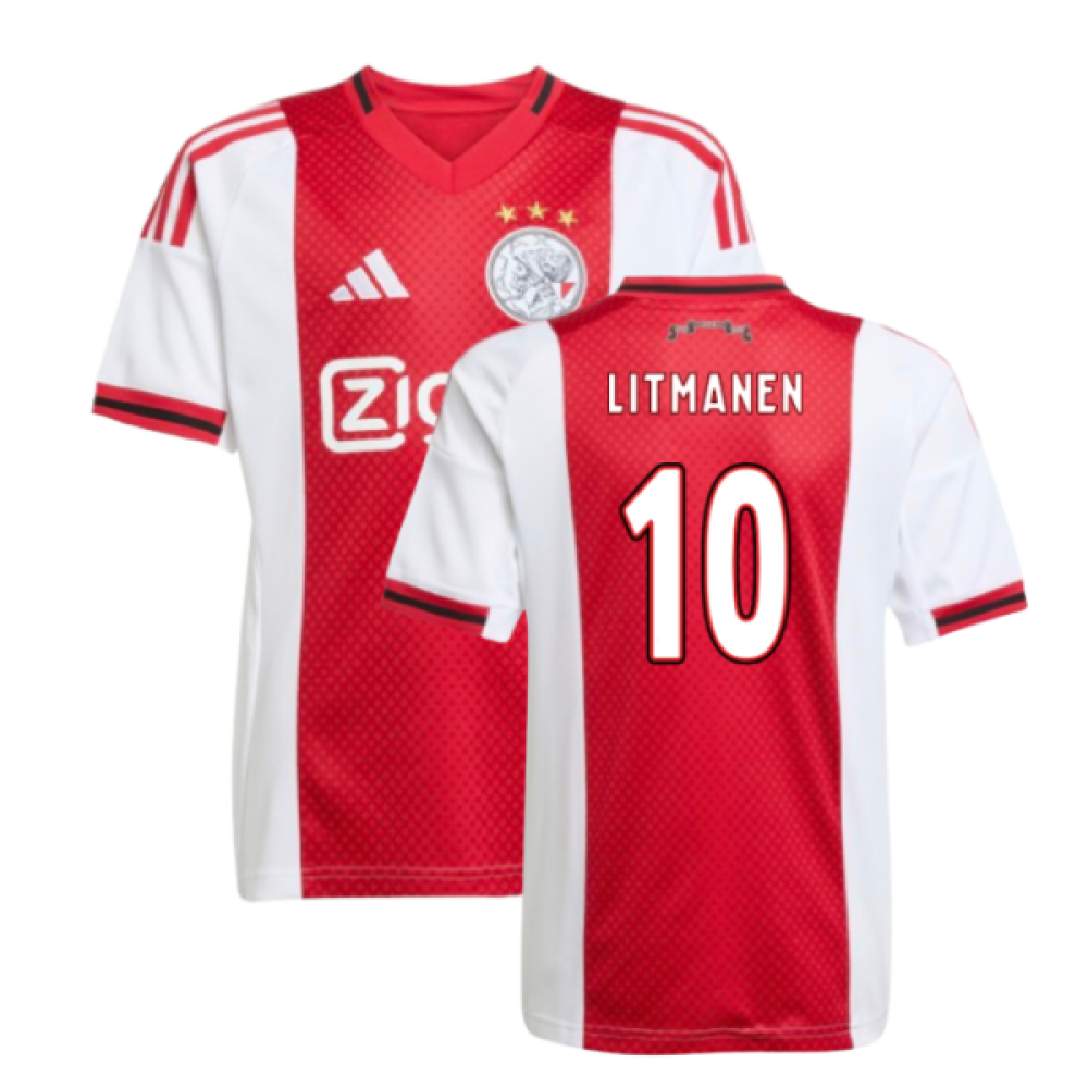 2025-2026 Ajax Home Shirt (Kids) (Litmanen 10)