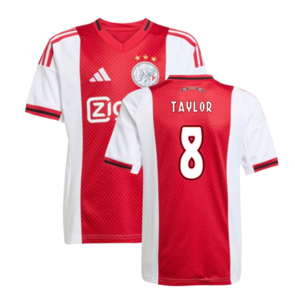 2025-2026 Ajax Home Shirt (Kids) (Taylor 8)