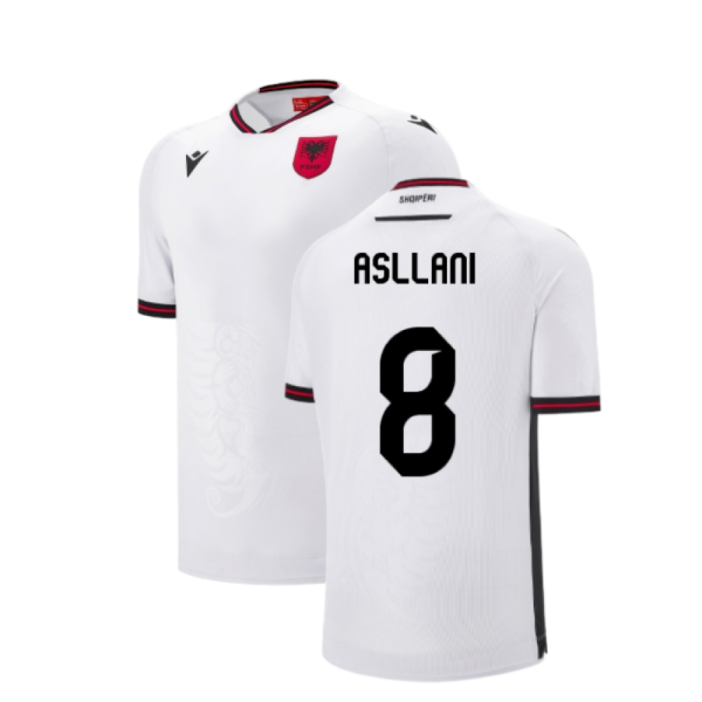 2025-2026 Albania Away Shirt (Kids) (Asllani 8)