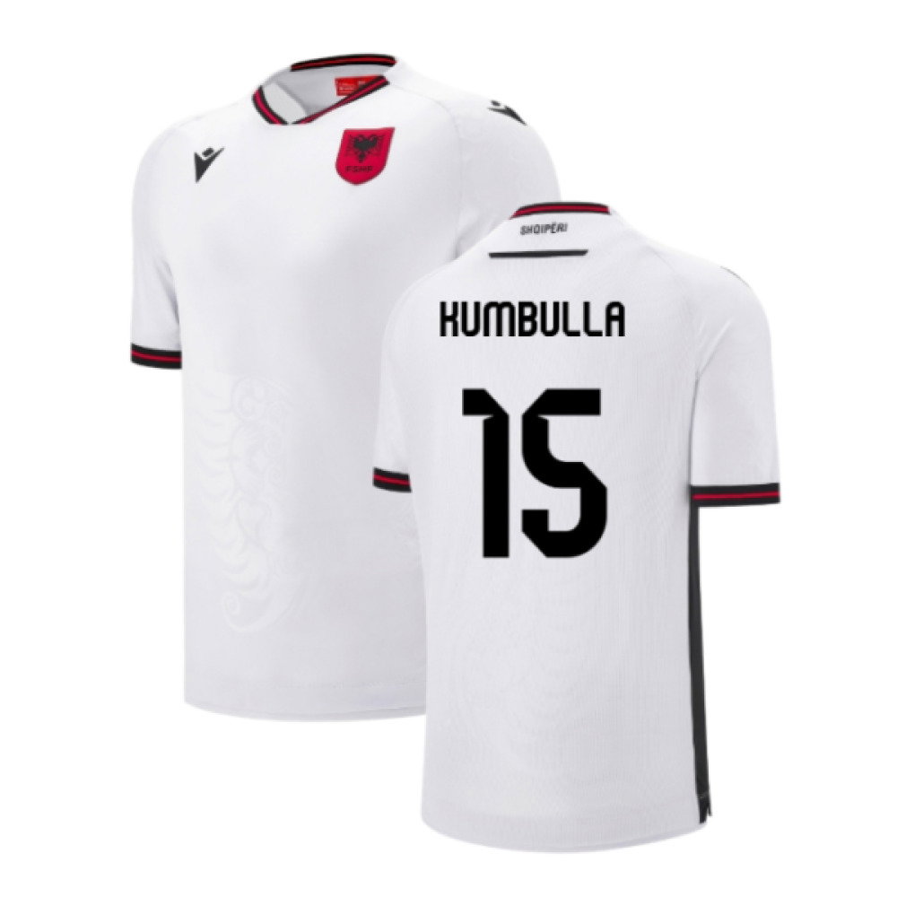 2025-2026 Albania Away Shirt (Kumbulla 15)
