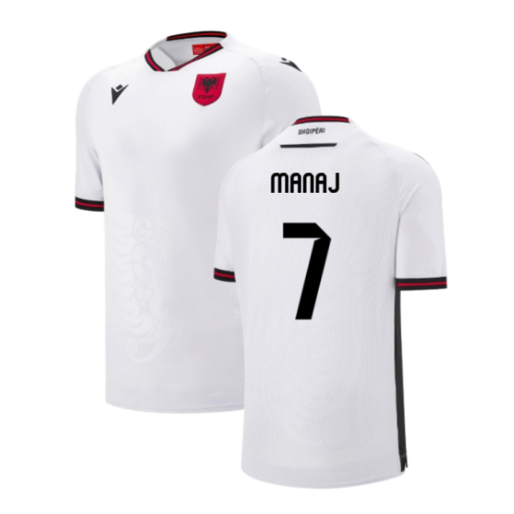 2025-2026 Albania Away Shirt (Manaj 7)