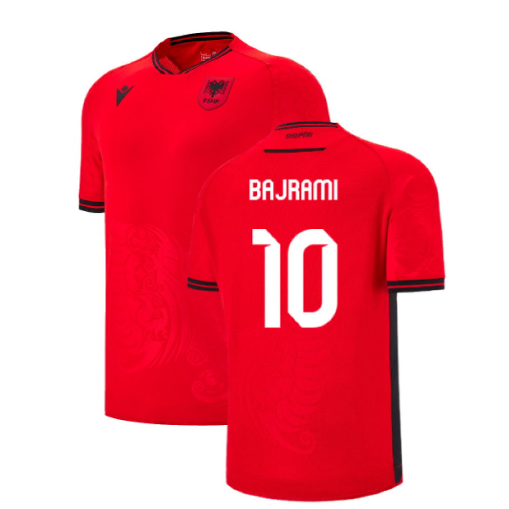 2025-2026 Albania Home Shirt (Bajrami 10)