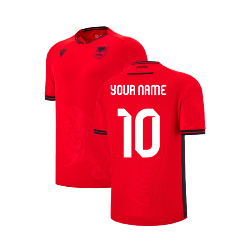 2025-2026 Albania Home Shirt (Kids) (Your Name)