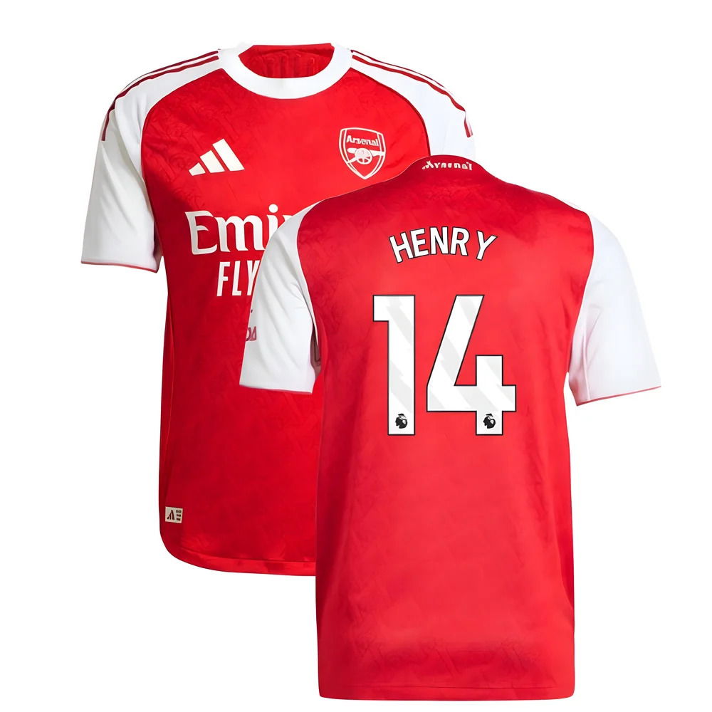 2025-2026 Arsenal Authentic Home Shirt (Henry 14)