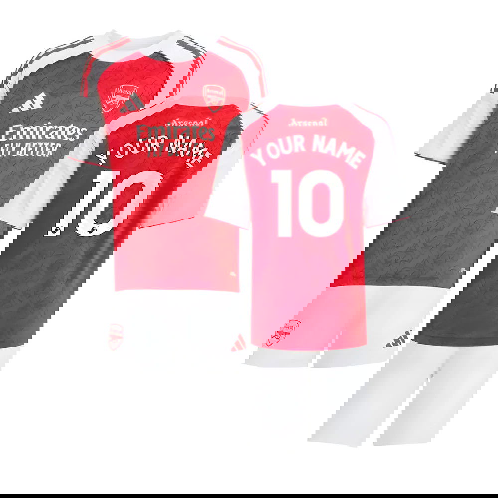 2025-2026 Arsenal Home Mini Kit (Your Name)