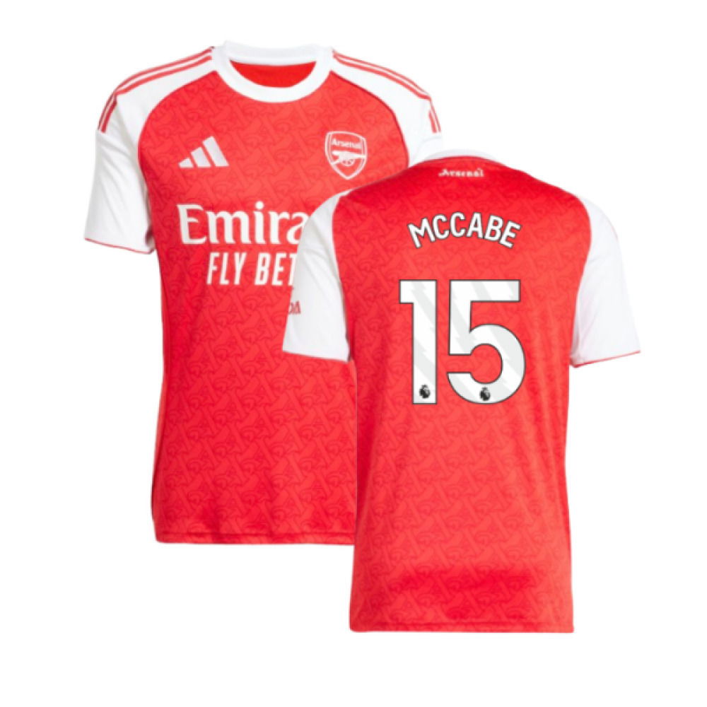 2025-2026 Arsenal Home Shirt (McCabe 15)